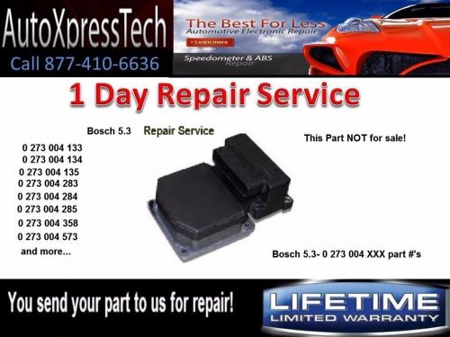 Bosch 5.3 abs module repair 0273004451 for saab   0 273 004 451 fast 1 day !