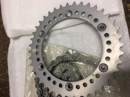 Oem husqvarna rear sprocket 520 40t  incl. new chain 520 o-ring