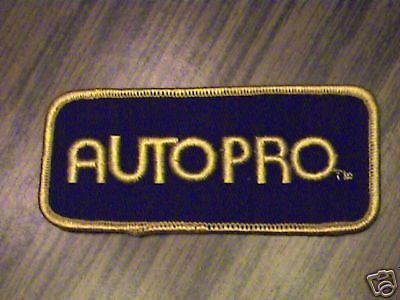 Vintage collectable autopro,company,cap emblem rare