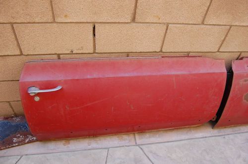 1965 oldsmobile: 442 passenger door with side window and hardware inside