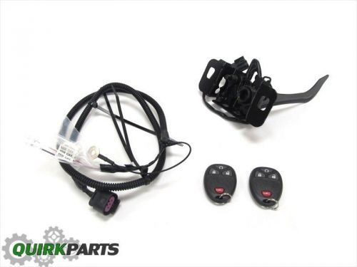 2013-2014 gmc acadia remote engine start kit genuine oem new
