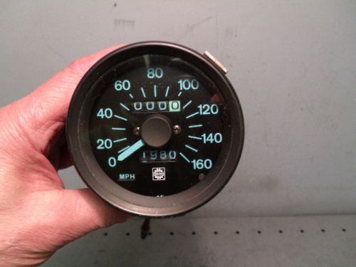 Vintage ski doo 160 mph speedometer with trip meter