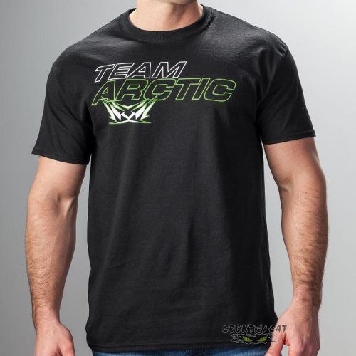 Arctic cat men's team arctic flag cotton t-shirt - black - 5279-23_