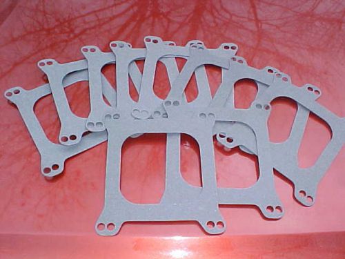 10 base gaskets,edelbrock/holley/carter/etc open 4150/4160 carb rat rod nhra