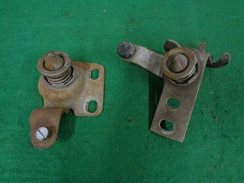 Corvette hood latches 1970-1976 pair for on firewall used originals.
