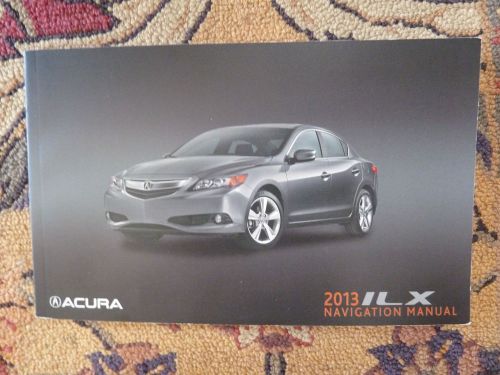 2013 acura ilx navigation owner's manual