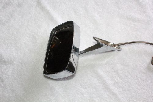 1972 mercury comet, montego chrome remote mirror, driver side, lh