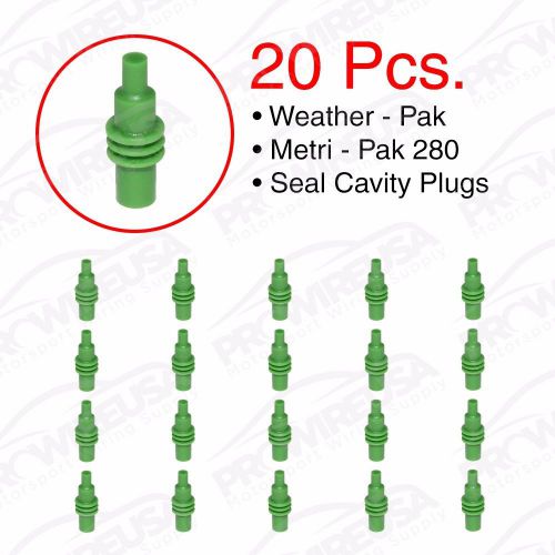 Delphi weather pack metri-pack 280 series cavity plugs 20 pc pack delphi