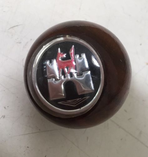 Vintage vw shift knob wolfsburg walnut volkswagen 7mm