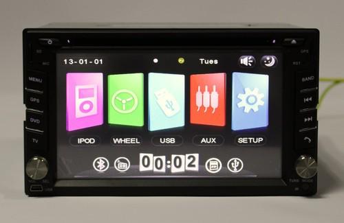 In Dash Double Din Car DVD Player FM Radio Stereo Touch Screen TV iPod MP3, US $0.99, image 2