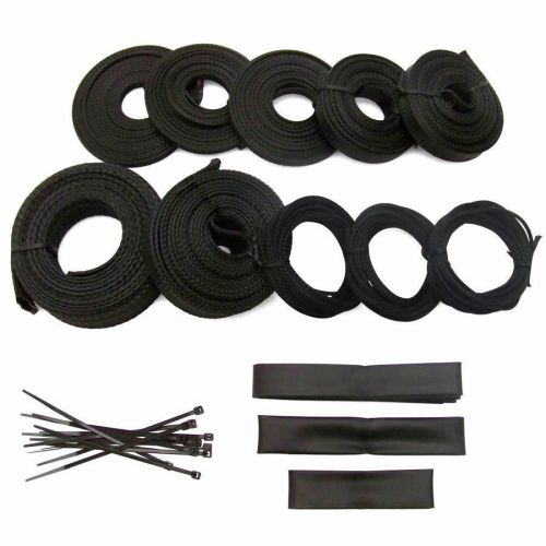 Ultra power braided wrap wire harness loom kit for 57-66 ford truck 127ft