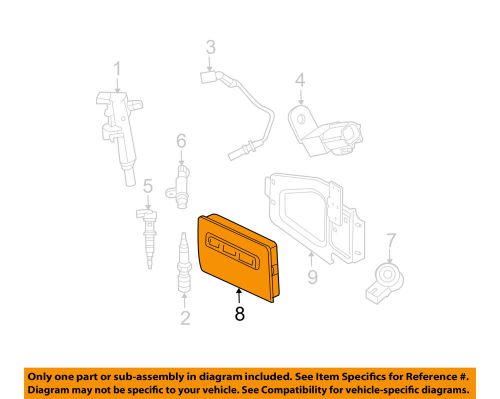 Dodge chrysler oem 2009 ram 1500-ecm rl150389af