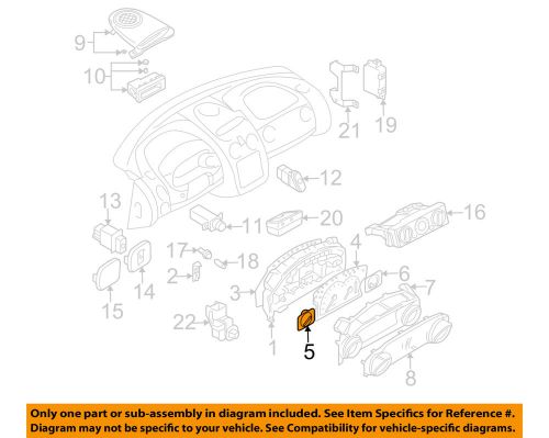 Mitsubishi oem 2005 eclipse-fuel gauge 8141a001