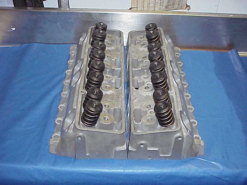 Gm bowtie 18° raised runner aluminum heads for sb chevy imca nhra #10134363