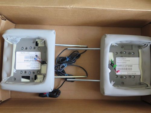 New invision dvd headrest shells only torino graystone hrrv2-073008