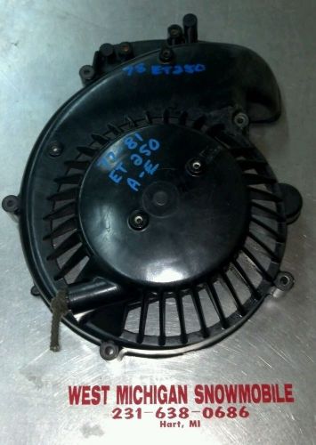 1978-1981 yamaha et250 a-e recoil assembly et 250  enticer start pull rare oem