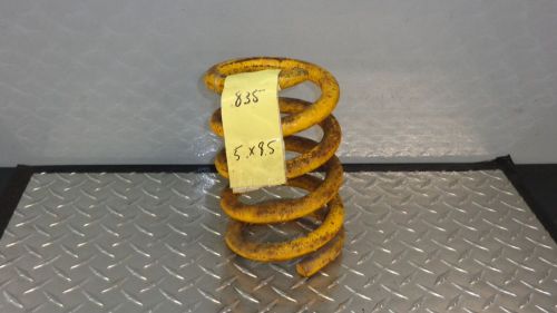 Used racing spring 5" o.d. 8-1/2" tall 835 # pounds imca modified race car