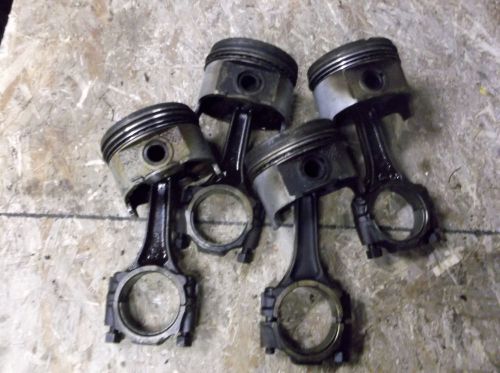 1974 - 1978 mustang ii 2.3 liter 4 cylinder connecting rods d42e-aa crankshaft
