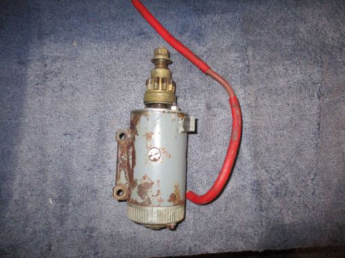 Johnson evinrude outboard starter motor