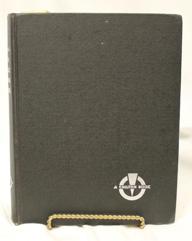 Chilton automobile repair manual 28th edition 1957 - black cover