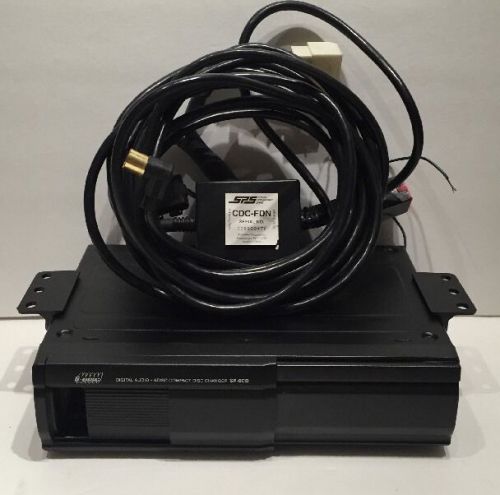 Audiovox digital audio 6 disk cd changer sp-6cd and power supply sps cdc-fdn