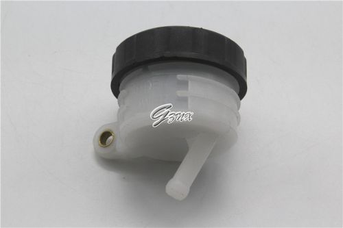 Plastic rear foot brake master cylinder fluid oil reservoir tank for most motor
