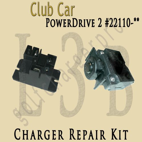 Club car charger powerdrive 1 &amp; 2 kit model 17930 22110 relay circuit breaker