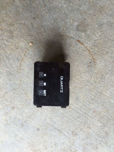 1985-1988 toyota quartz dash clock