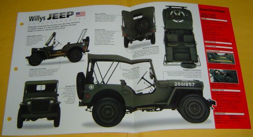 1942 ford willys/overland us army jeep 134ci info/specs/photo 15x9
