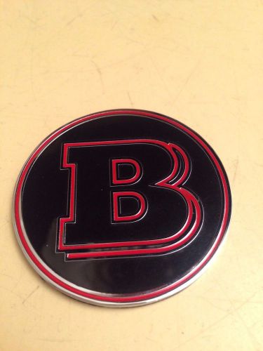 Emblem on hood red original brabus w463 g500 g55 g63 g320 g700 g800
