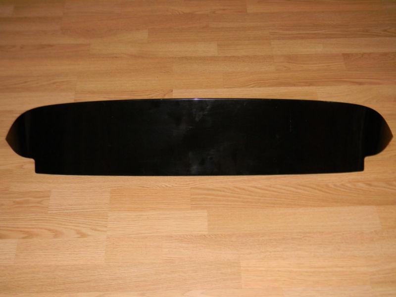 Rare oem black honda civic hb 92 93 94 95 longer spoiler wing eg si jdm + gift