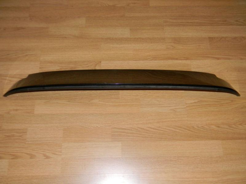 RARE OEM BLACK HONDA CIVIC HB 92 93 94 95 LONGER SPOILER WING EG SI JDM + GIFT, US $100.00, image 6