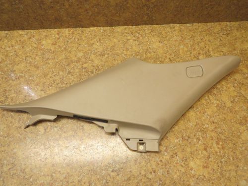03-08 mazda 6 "c" piller trim tan driver side lh left