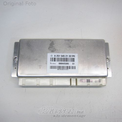 Air suspension control unit mercedes m-klasse w164 ml a2515452132 airmatic