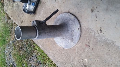 Old style boat seat pedestal
