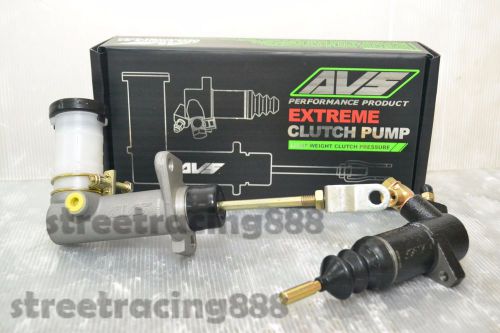 Avs clutch slave master cylinder pump 4g63 evo 123 eclipse talon 4g92 4g93 mivec