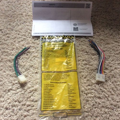 Toyota factory radio oem reverse male wire wiring harness 22