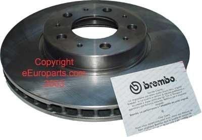 New brembo disc brake rotor - front 25344 volvo oe 271788