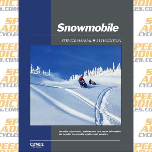 Clymer cylmer sms-11 service shop repair manual snowmobile service ed 11
