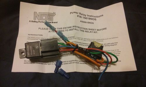 Nitrous oxide systems  nos15618 30 amp relay switch assembly-holley- single pole