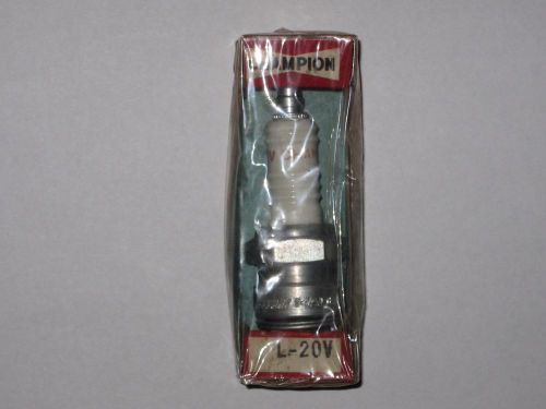 Champion l-20v spark plug, nos, champion marine spark plug