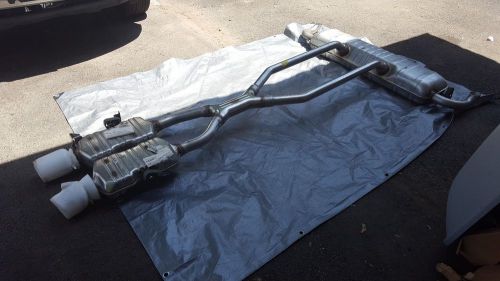 New mercedes-benz exhaust pipe system with muffler ml-class a 166 490 07 15