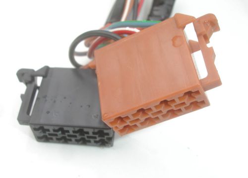 Volkswagen beetle euro van jetta golf passat gti oem stereo plugs wiring harness