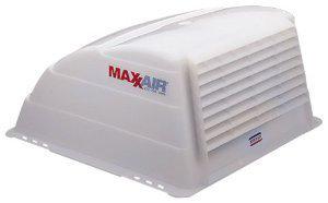 Two maxxair translucent white roof vent cover trailer rv/camper/max air/lot/rain
