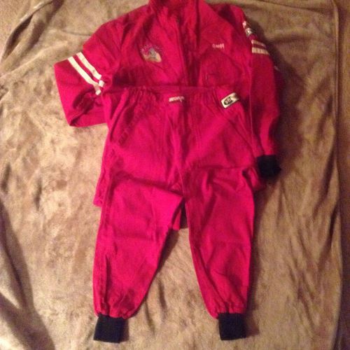 Worth racing fire retardant jacket and pants london steel