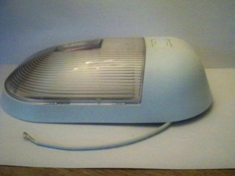 12 volt interior dome light ceiling light-rv, motorhome, travel trailer, hauler