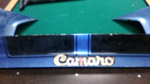 1974-1981 camaro spoiler - blue original