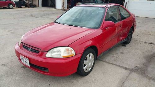 Passenger right front seat fits 96-00 civic 346268