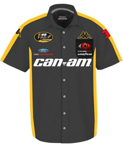 2017 jeffrey earnhardht can-am gofas racing team tech shirt - black