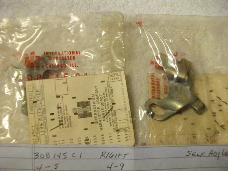 IHC International Harvester Scout Brake Adjusting Lever RH pair NOS MT110 MT113, US $10.95, image 2